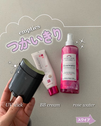 Rosewater REFRESHING FACIAL SPLASH/HERITAGE STORE/化粧水を使ったクチコミ(1枚目)