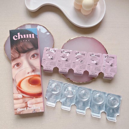 Cloud Pudding /chuu LENS/カラーコンタクトレンズを使ったクチコミ(6枚目)