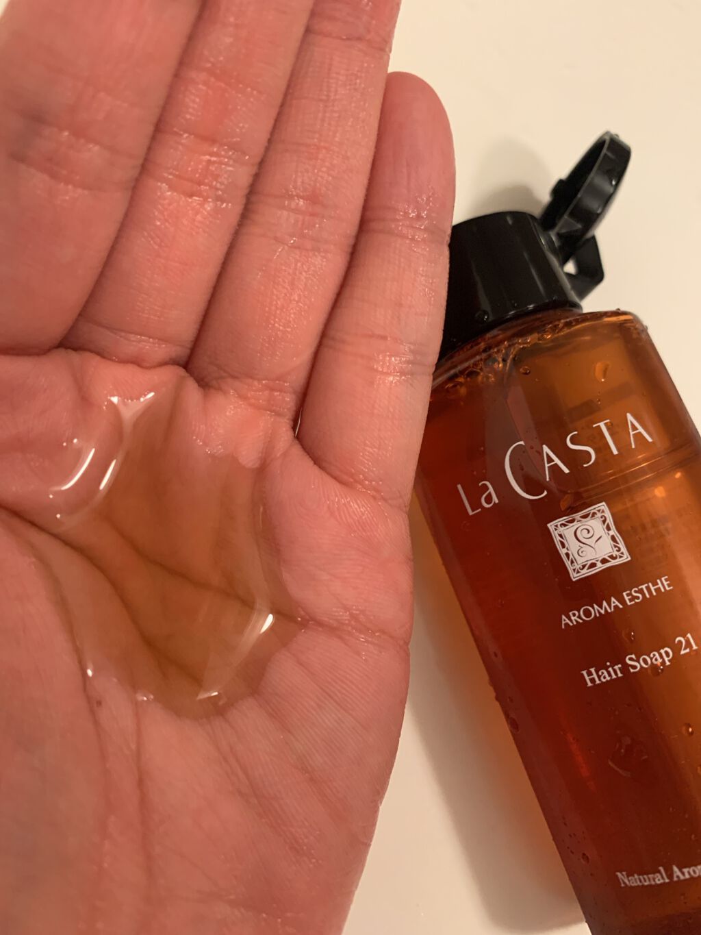 アロマエステ ヘアソープ21／ヘアマスク21/ラ・カスタ/市販シャンプーを使ったクチコミ（2枚目）