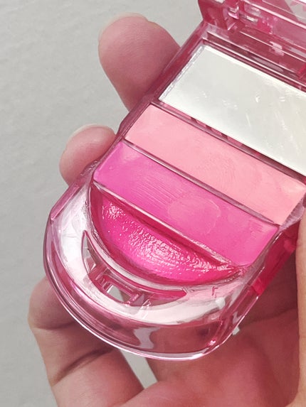 リップ&チークセルフォン 02 ピンクソーダ/AMUSE/口紅の画像