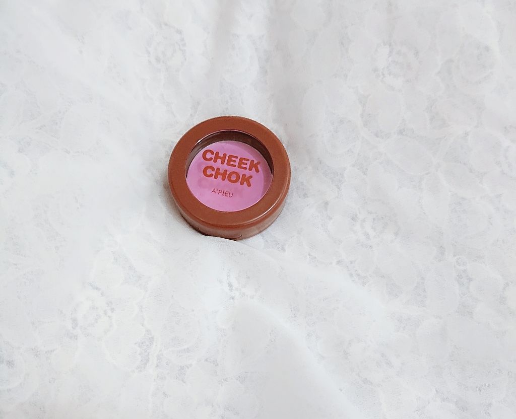 クリーミーチークチョーク/A’pieu/ジェル・クリームチークを使ったクチコミ（1枚目）