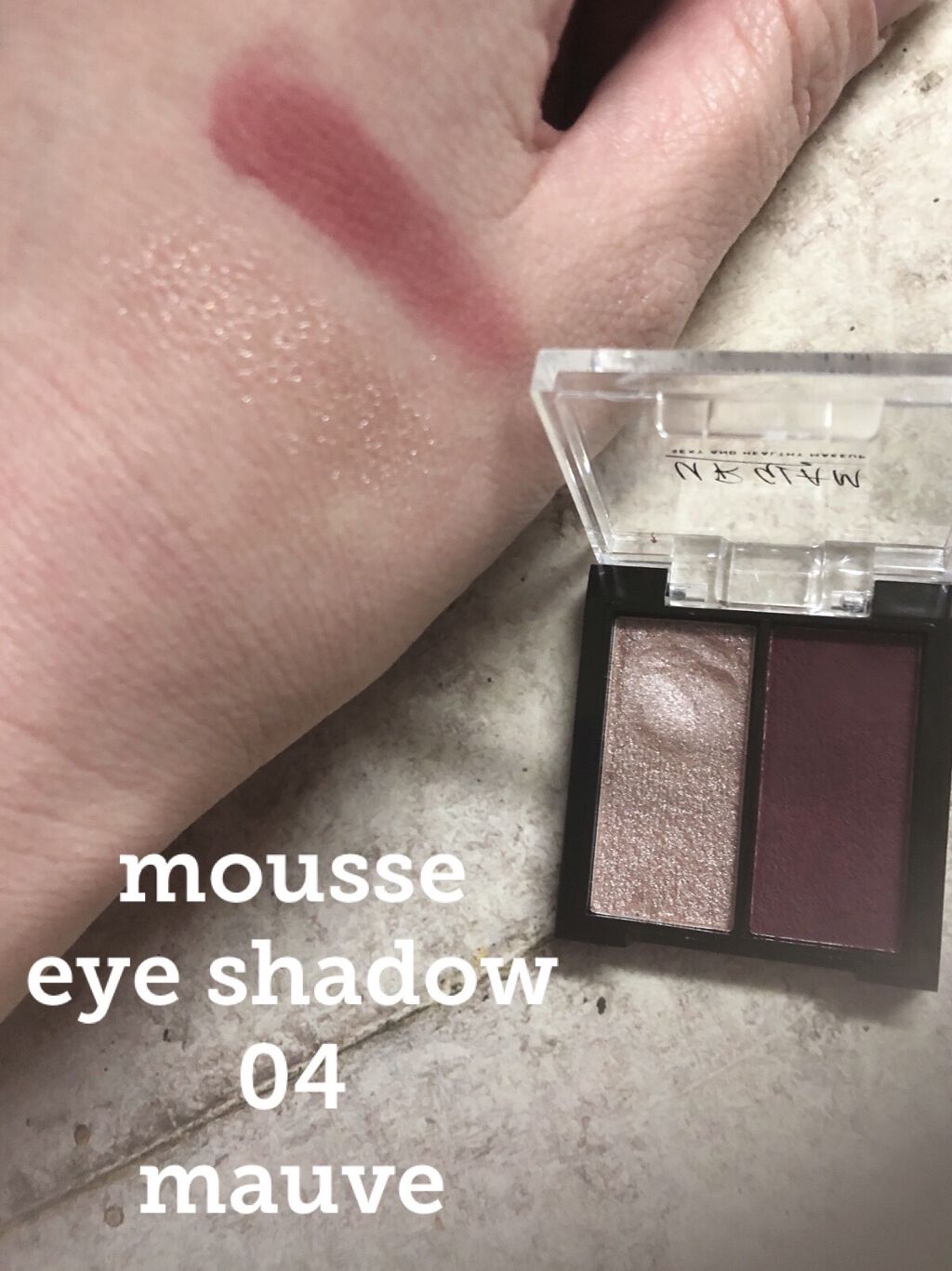 UR GLAM   MOUSSE EYESHADOW 04/U R GLAM/ジェル・クリームアイシャドウを使ったクチコミ（2枚目）