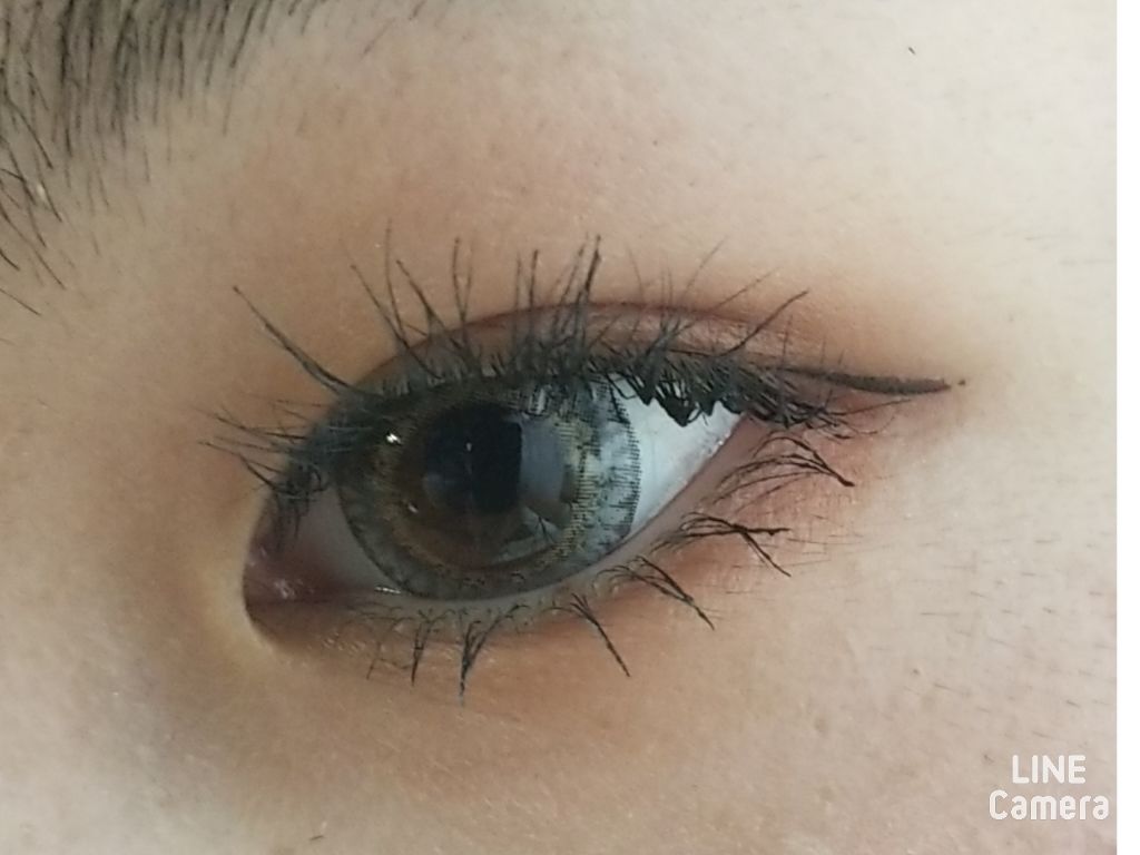 eye closet １day SweetSeries "Girly"（アイクローゼットワンデースウィートシリーズ ガーリー）/EYE CLOSET/ワンデー（１DAY）カラコンを使ったクチコミ（2枚目）