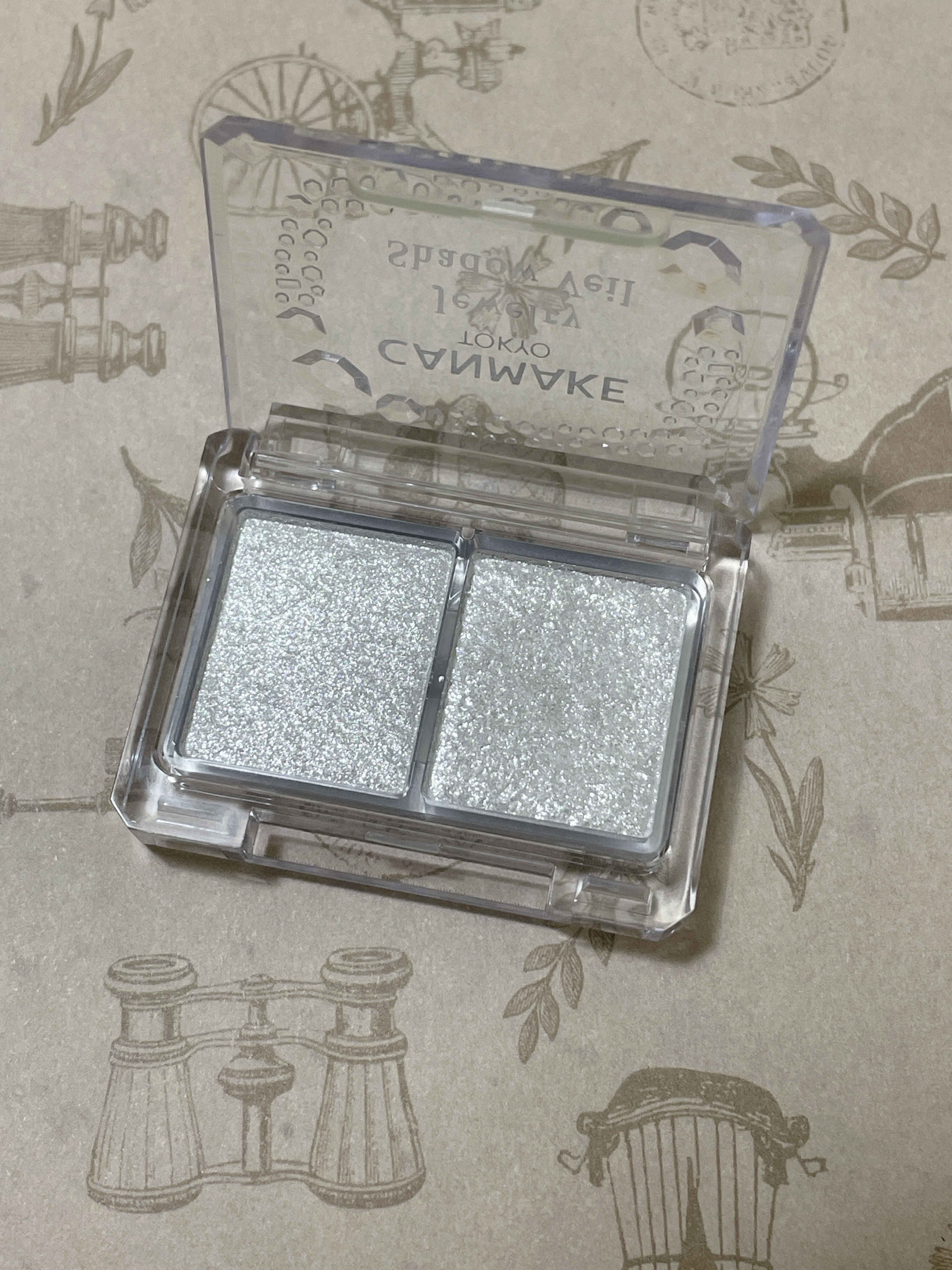 ジュエリーシャドウベール/キャンメイク/アイシャドウパレットを使ったクチコミ（2枚目）