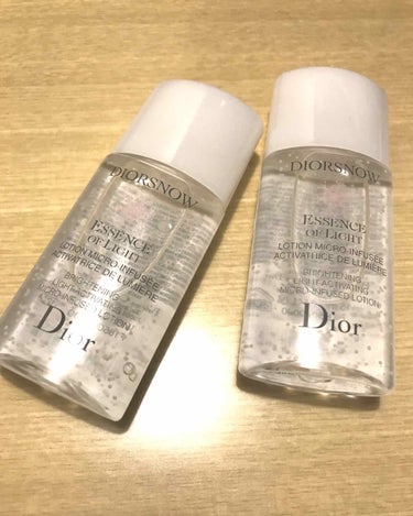 スノー ブライトニング エッセンスローション/Dior/化粧水を使ったクチコミ（1枚目）