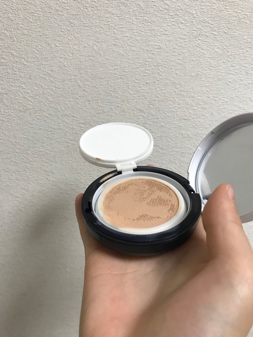 モイストラボフローラ スキンコントロール メッシュファンデーション/Moist Labo/クッションファンデーションを使ったクチコミ(2枚目)