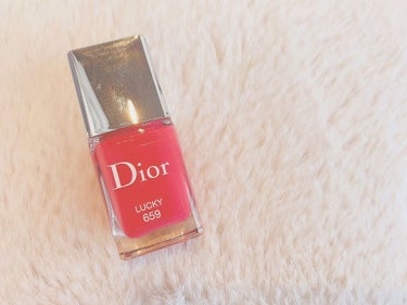 ディオール ヴェルニ 659 ラッキー/Dior/マニキュアを使ったクチコミ（1枚目）