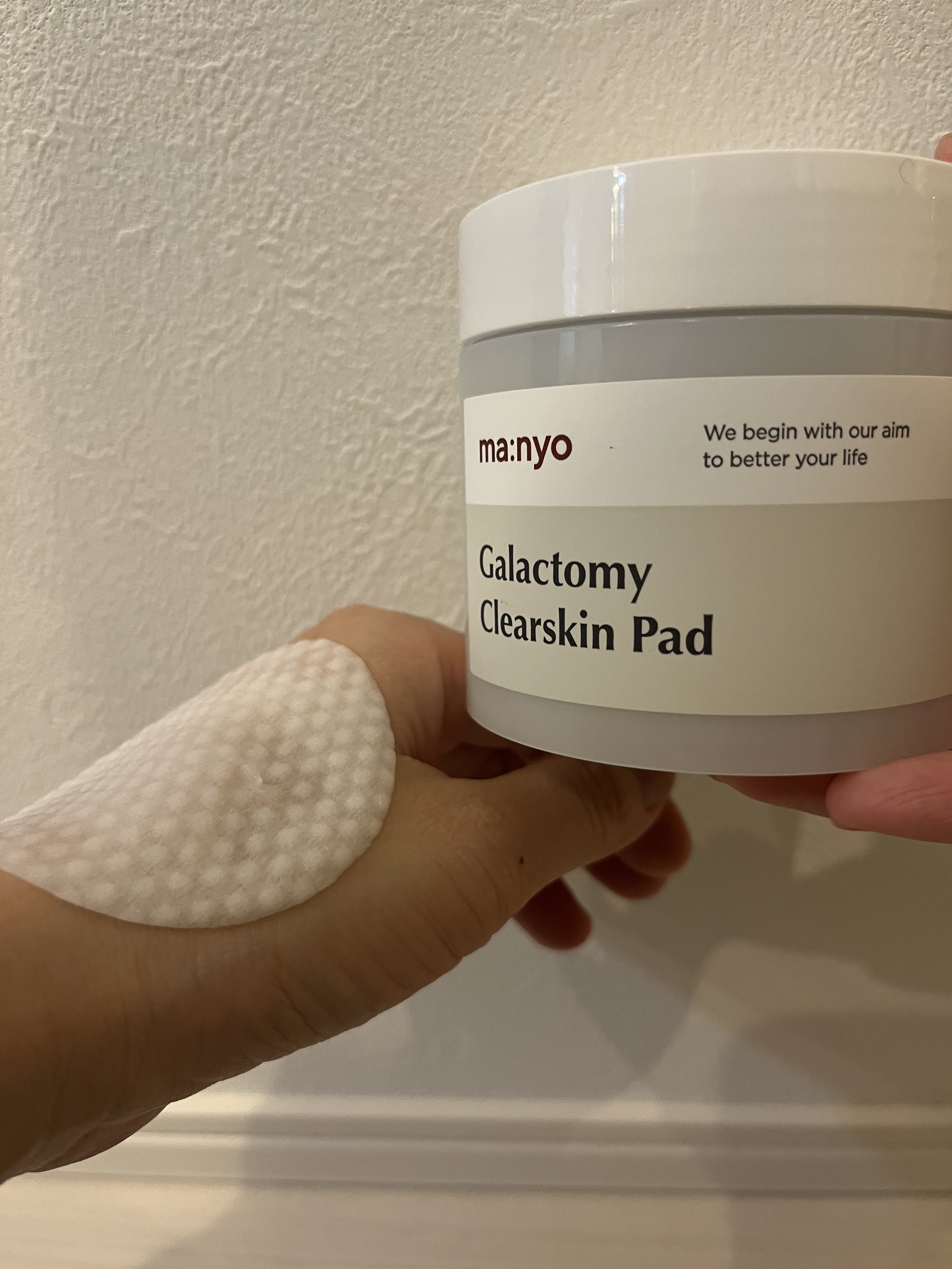 ガラクトミークリアスキンパッド/manyo/トナーパッドを使ったクチコミ（2枚目）