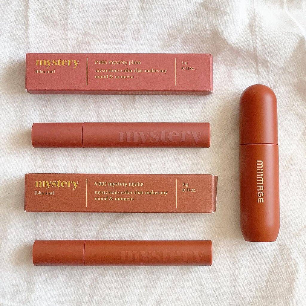 アイムミステリーブラーティント/i’m meme/リップティントを使ったクチコミ(3枚目)