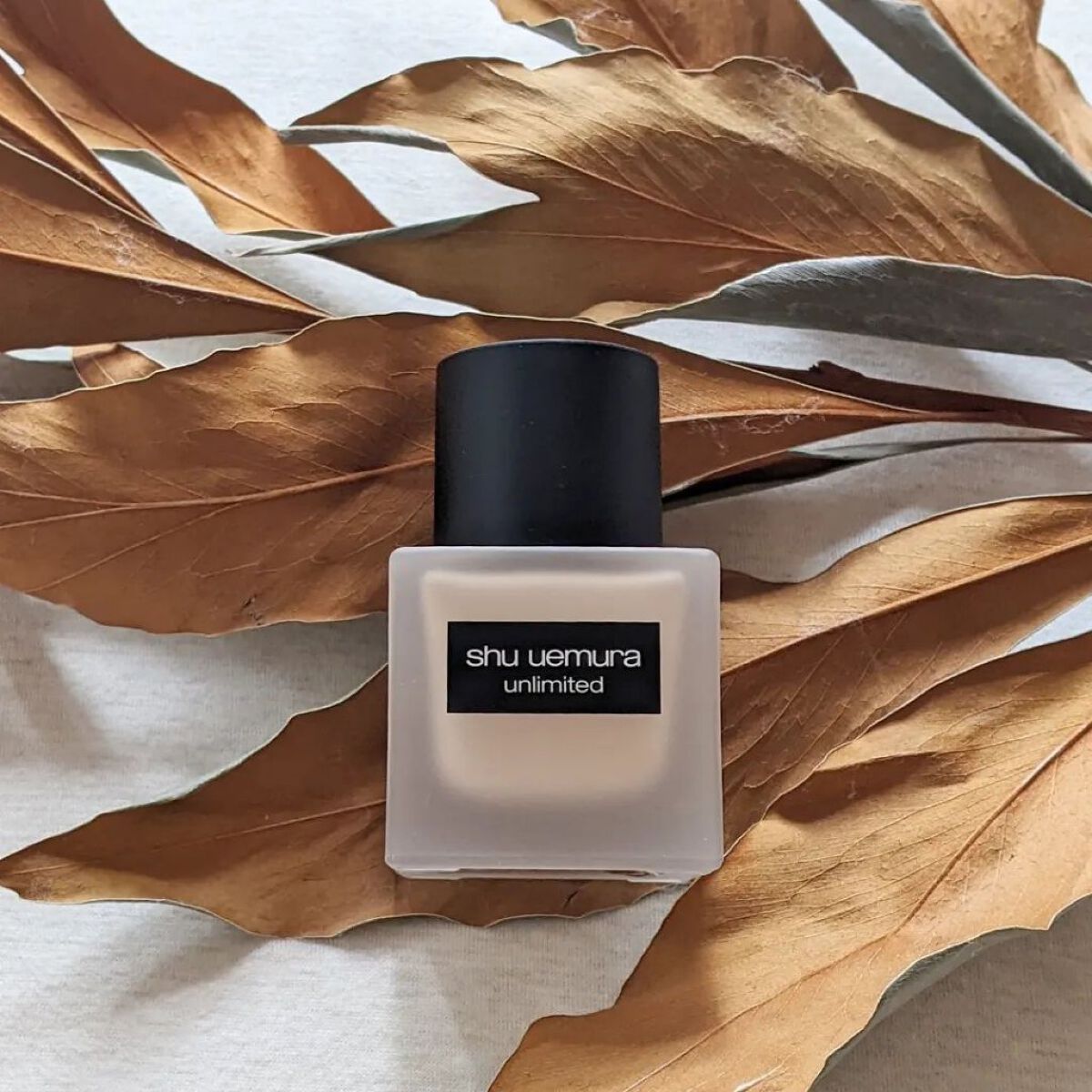 （旧）アンリミテッド ラスティング フルイド/shu uemura/リキッドファンデーションを使ったクチコミ（1枚目）