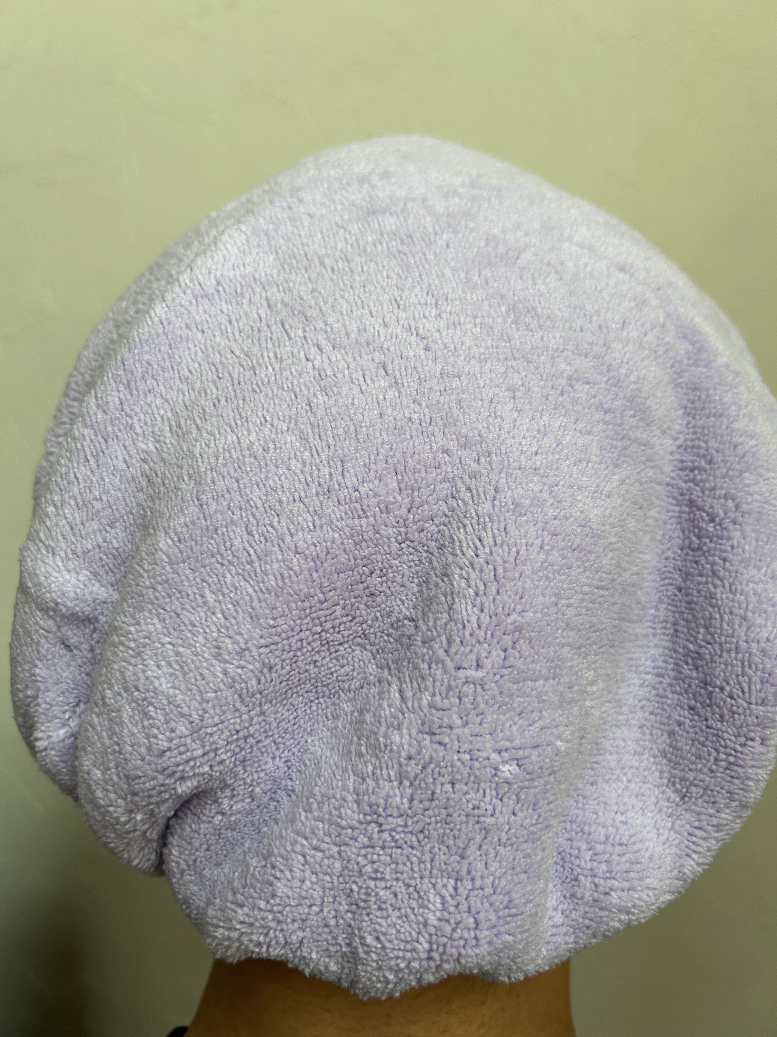 ふわふわマイクロファイバーヘアーキャップ/オカザキ/その他を使ったクチコミ（2枚目）