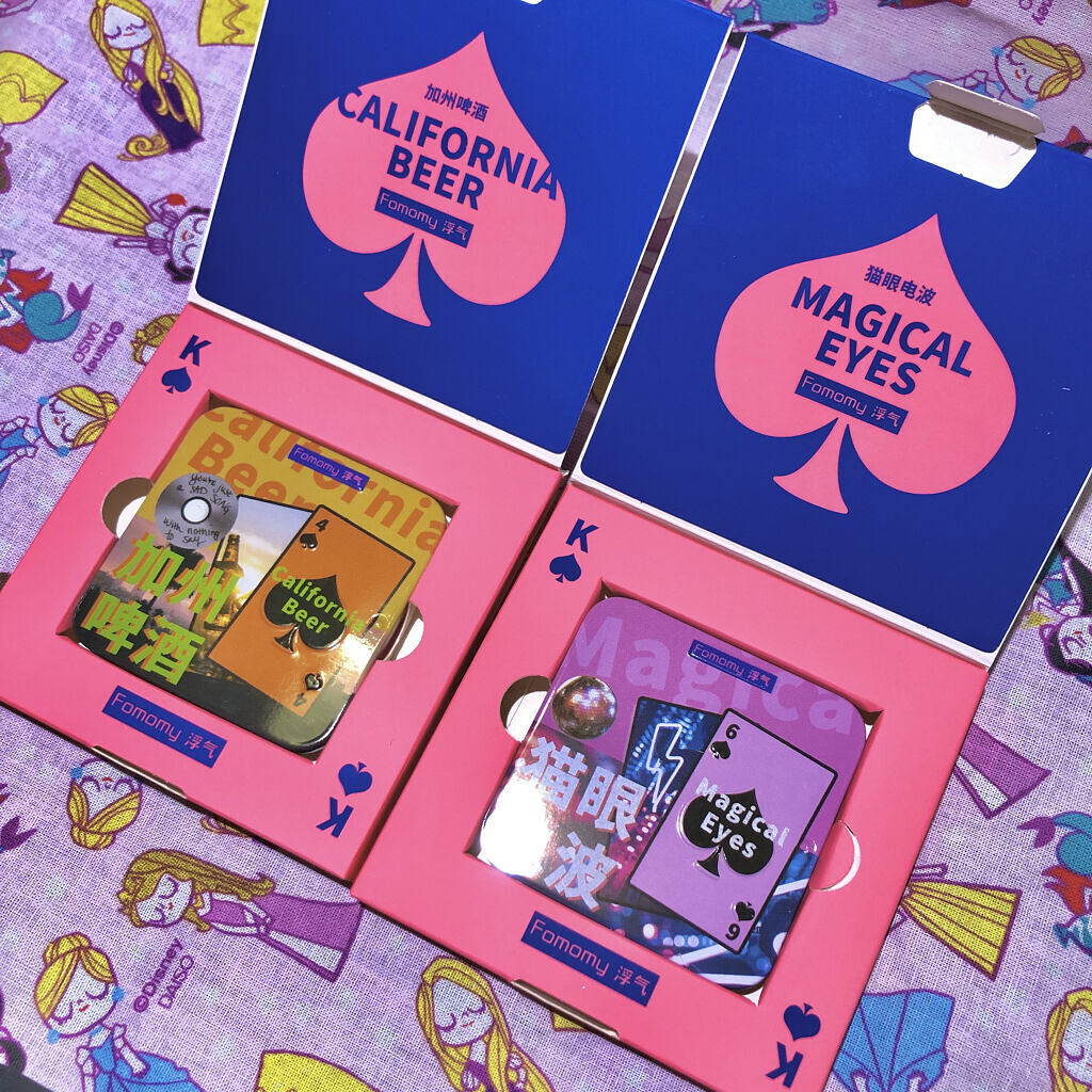 スペード５カラーアイシャドウ/FOMOMY/アイシャドウパレットを使ったクチコミ（2枚目）