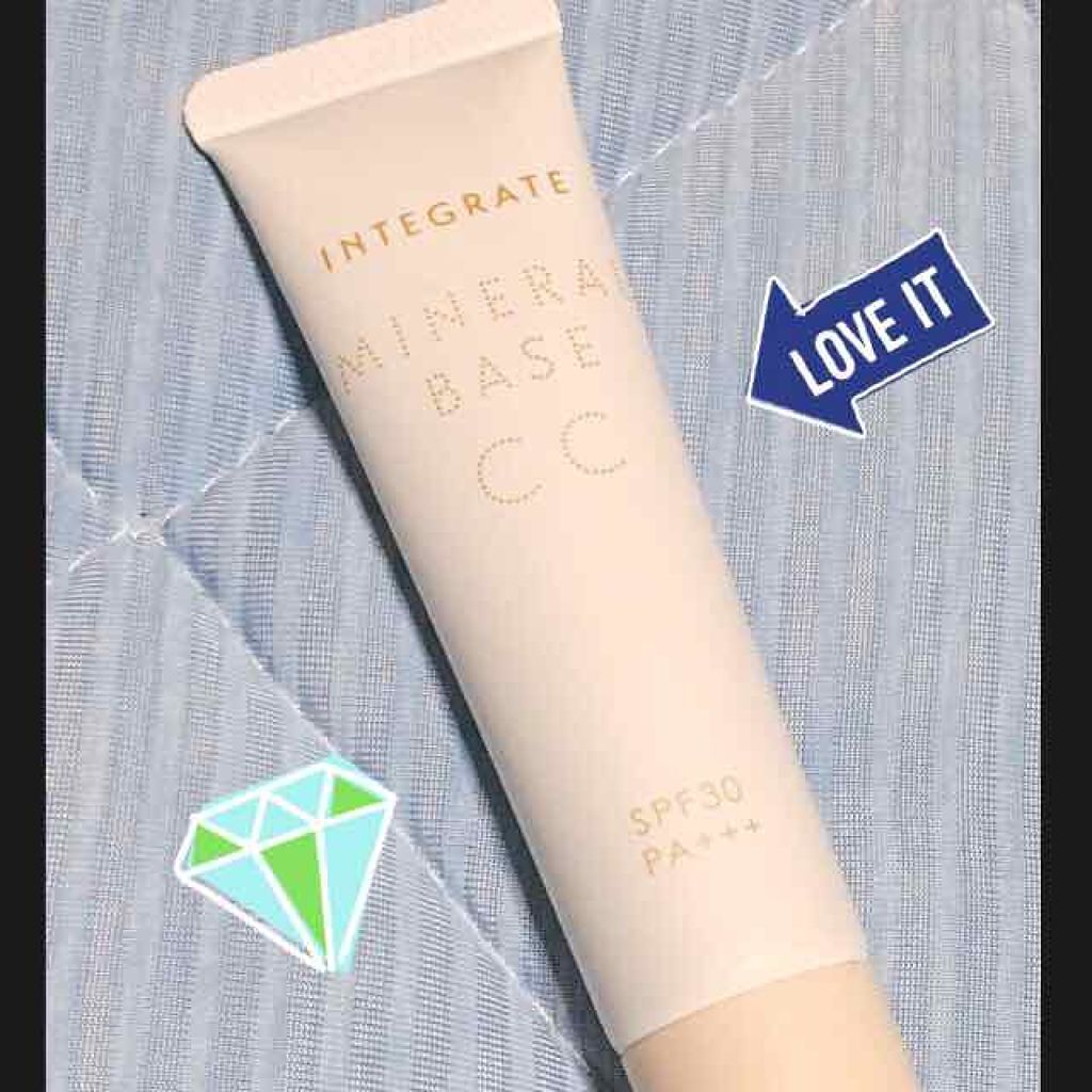 ミネラルベース CC/インテグレート/CCクリームを使ったクチコミ(1枚目)