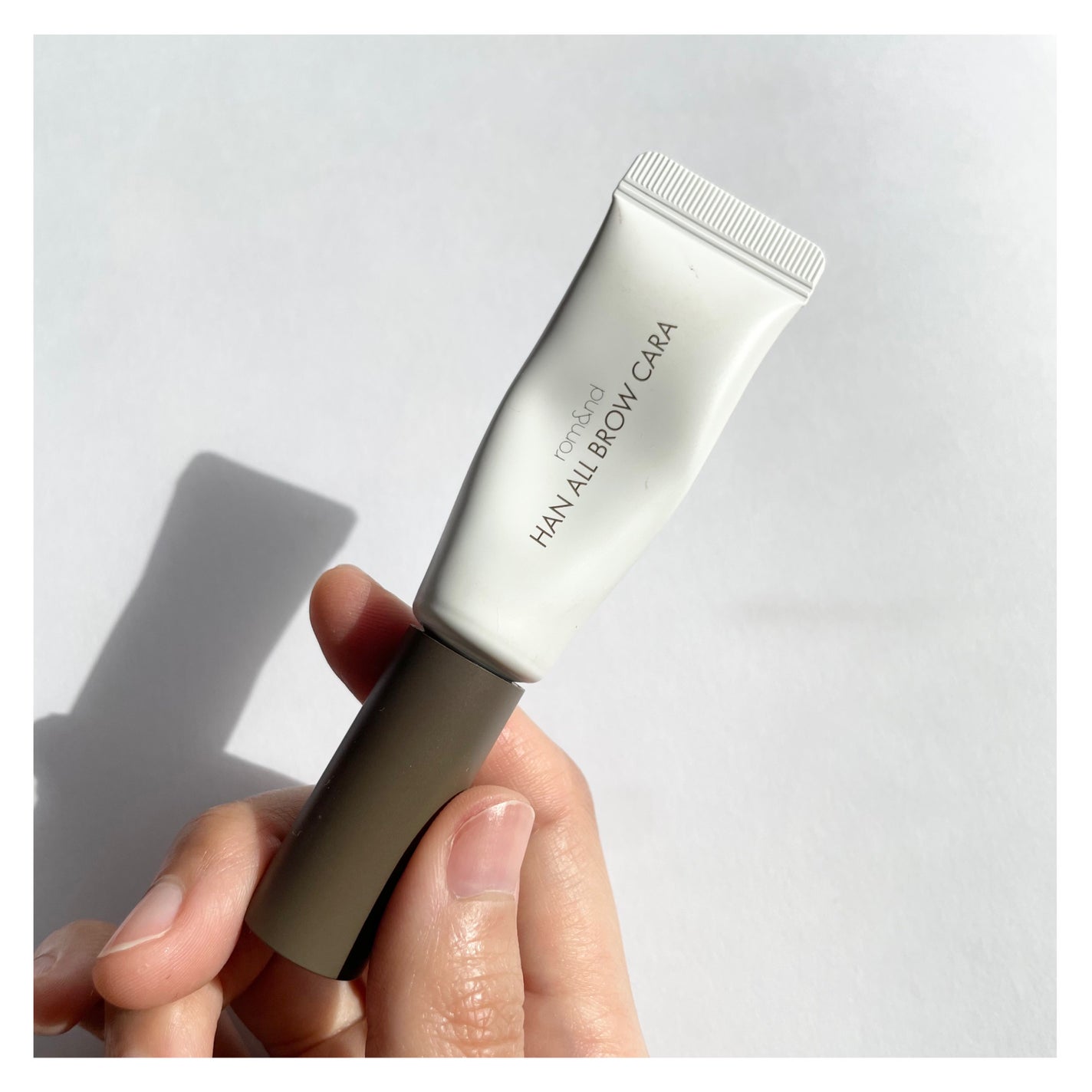 ハンオールブロウカラ/rom&nd/眉マスカラを使ったクチコミ(6枚目)