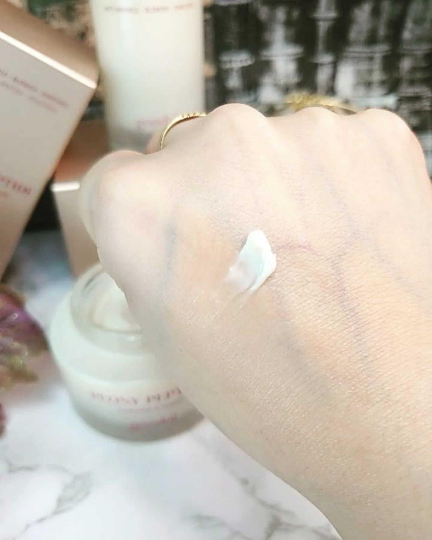 ピオニーペプチドクリーム/goodal/フェイスクリームを使ったクチコミ(7枚目)