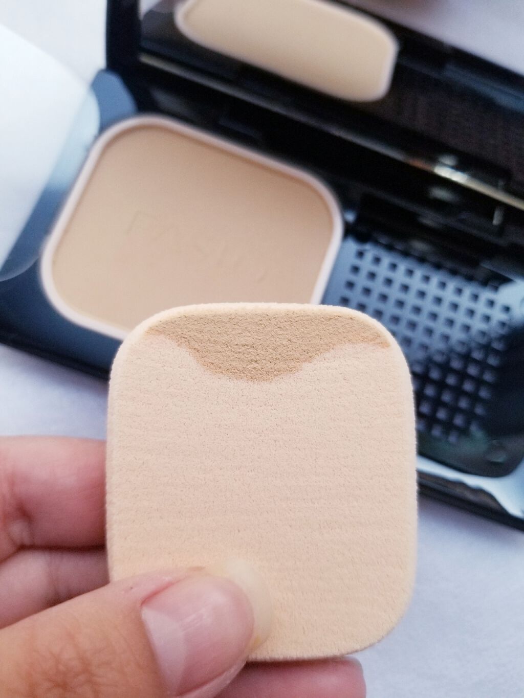 パワフルステイUVファンデーション ファンデーションケース/FASIO/パウダーファンデーションを使ったクチコミ（3枚目）