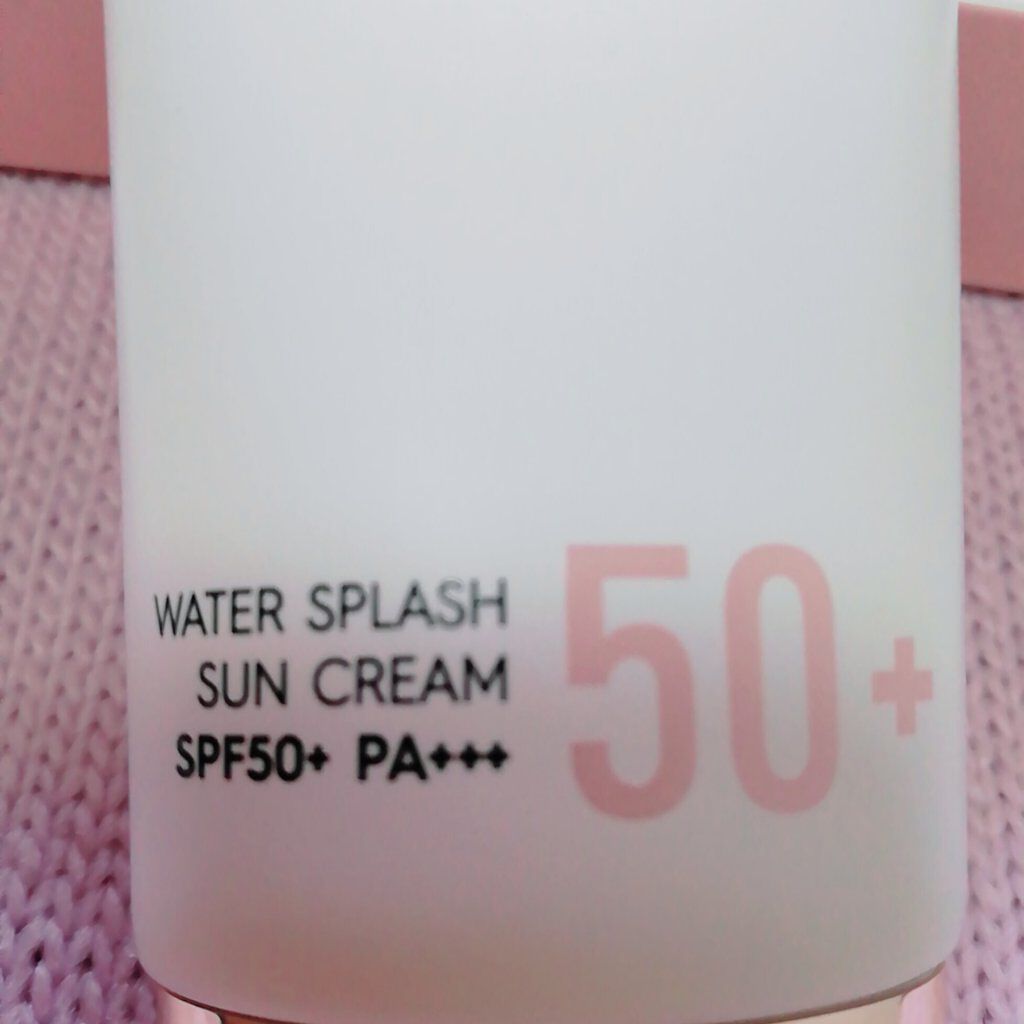 ウォータースプラッシュサンクリーム/espoir/日焼け止め・UVケアを使ったクチコミ（3枚目）
