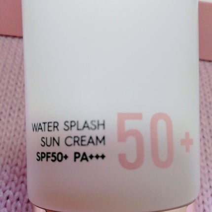 ウォータースプラッシュサンクリーム/espoir/日焼け止め・UVケアを使ったクチコミ(3枚目)