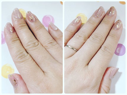 ジェルネイルシール(ハンド)/DAISO/ネイルシールを使ったクチコミ(1枚目)