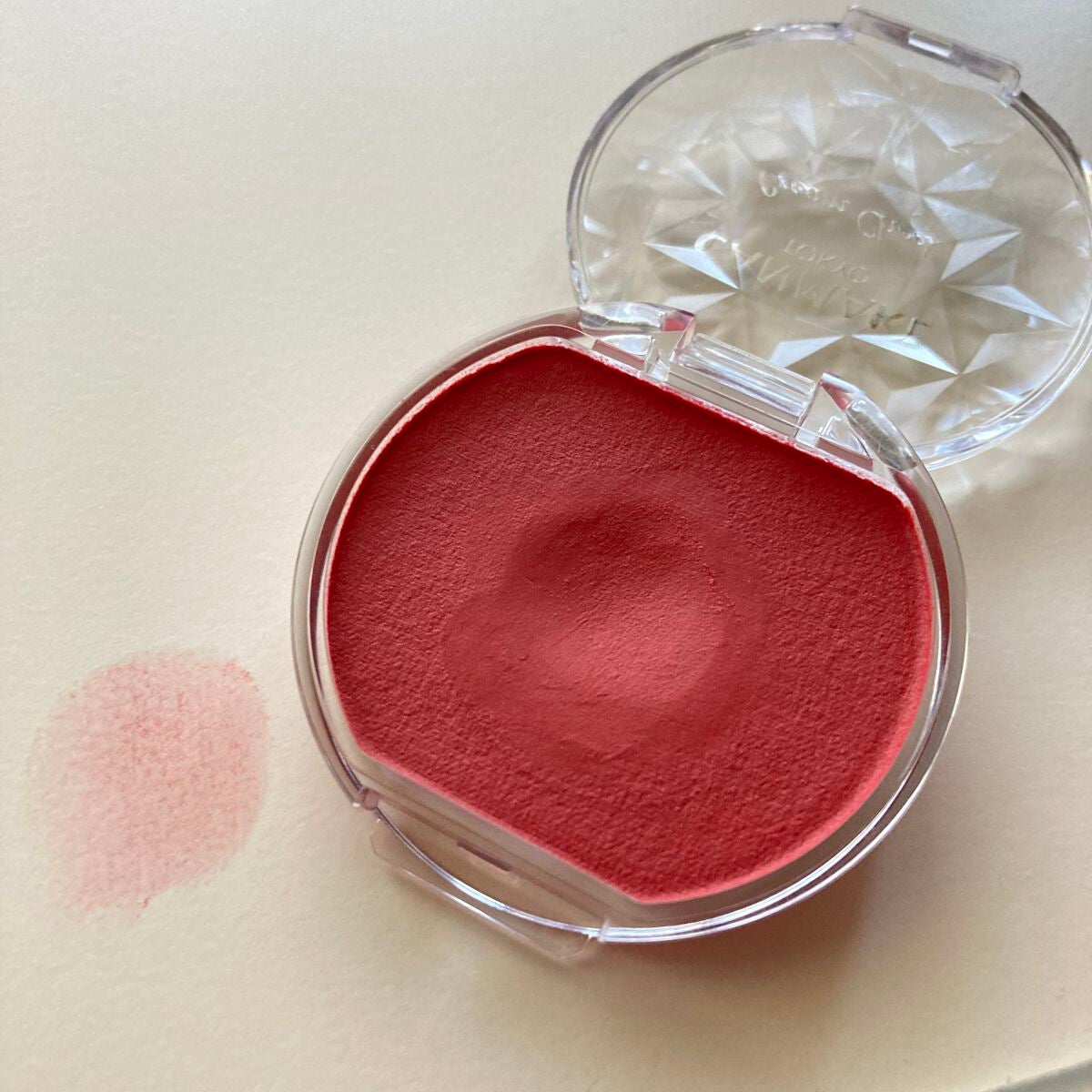 クリームチーク(マットタイプ)/キャンメイク/ジェル・クリームチークを使ったクチコミ(1枚目)