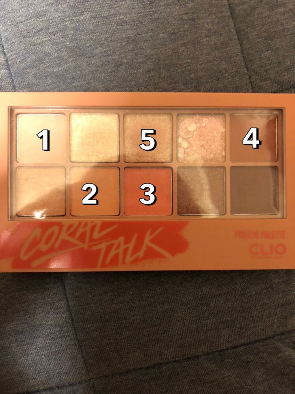 プロ アイ パレット/CLIO/アイシャドウパレットを使ったクチコミ(1枚目)