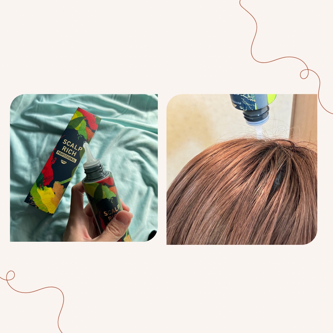 スカルプリッチ プロフェッショナル/日清食品/頭皮ローションを使ったクチコミ（2枚目）