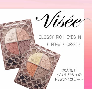 グロッシーリッチ アイズ N/Visée/アイシャドウパレットを使ったクチコミ（1枚目）