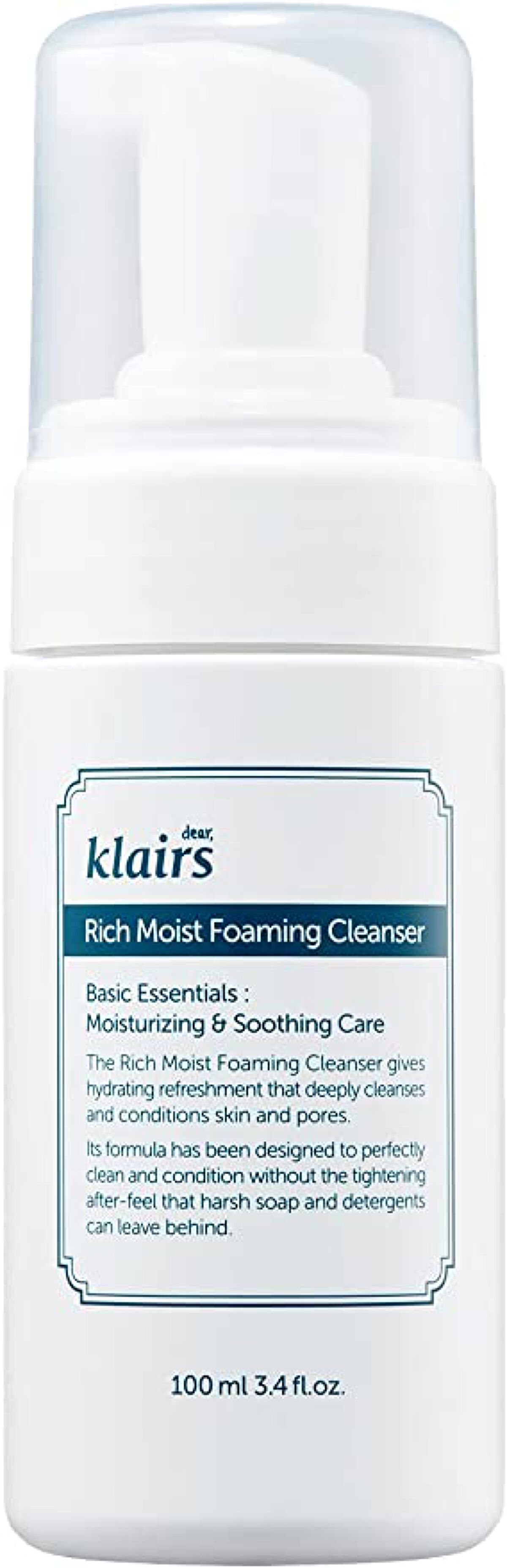 リッチモイストフォーミングクレンザー(100ml) / Klairs