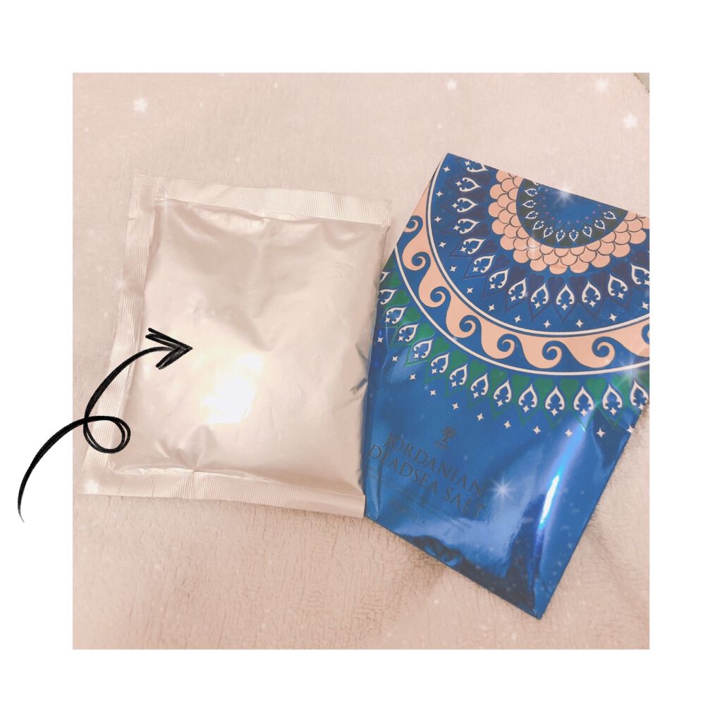 ジョルダニアン デッドシー ソルト/BARAKA/無機塩系入浴剤を使ったクチコミ（2枚目）