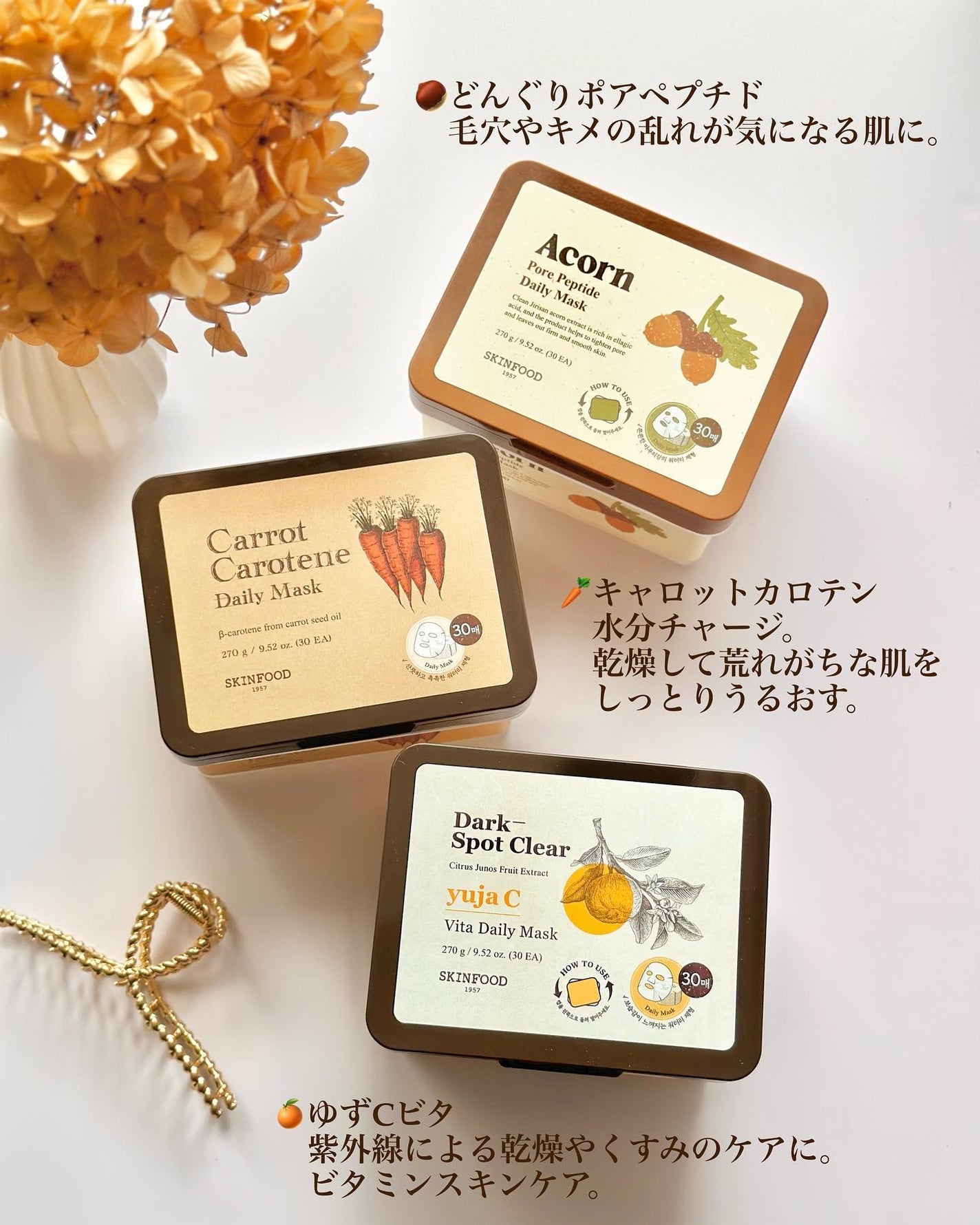 ゆずC ビタ デイリーマスク/SKINFOOD/シートマスク・パックを使ったクチコミ(3枚目)