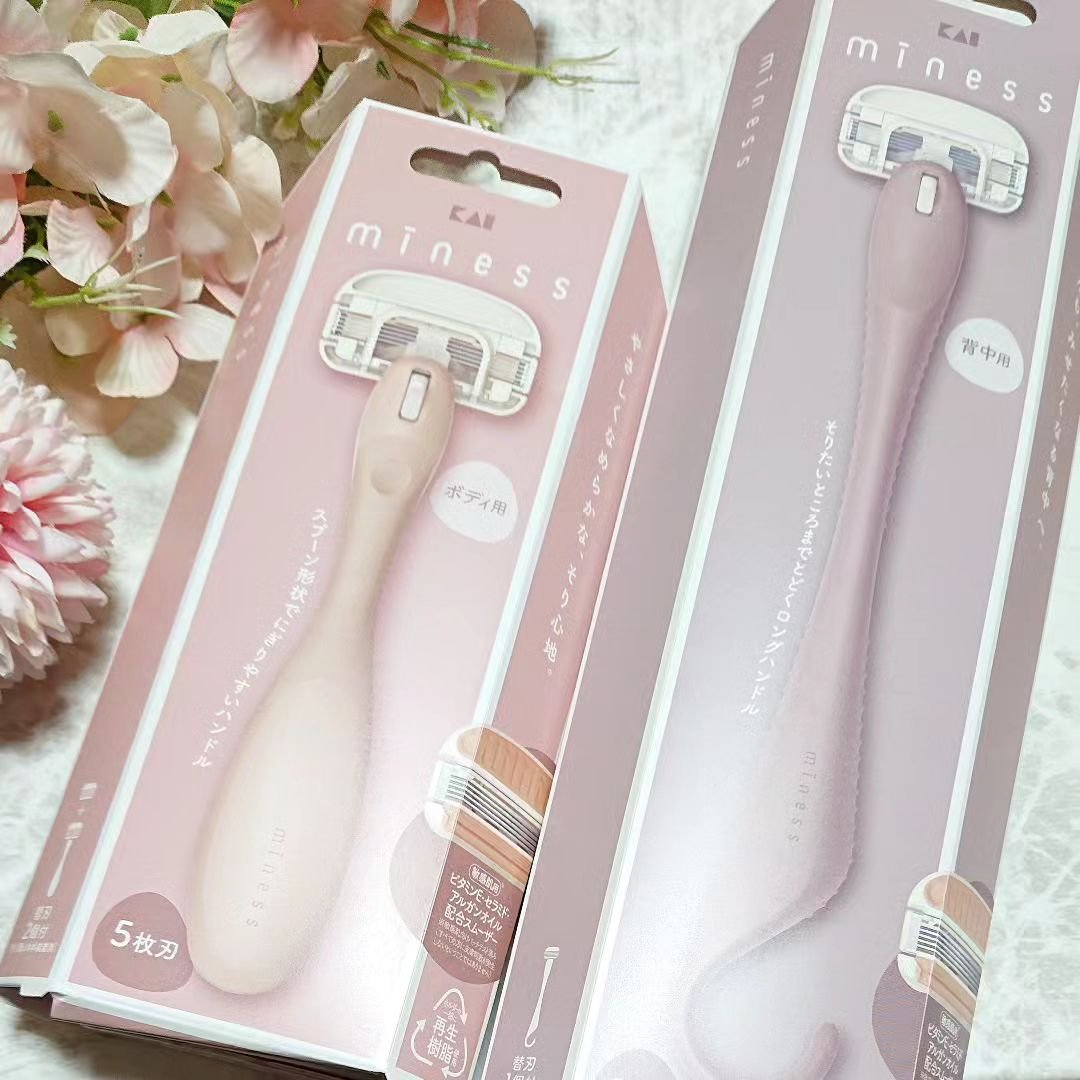 miness ボディ用カミソリ 替刃2個付/貝印/シェーバーを使ったクチコミ（1枚目）