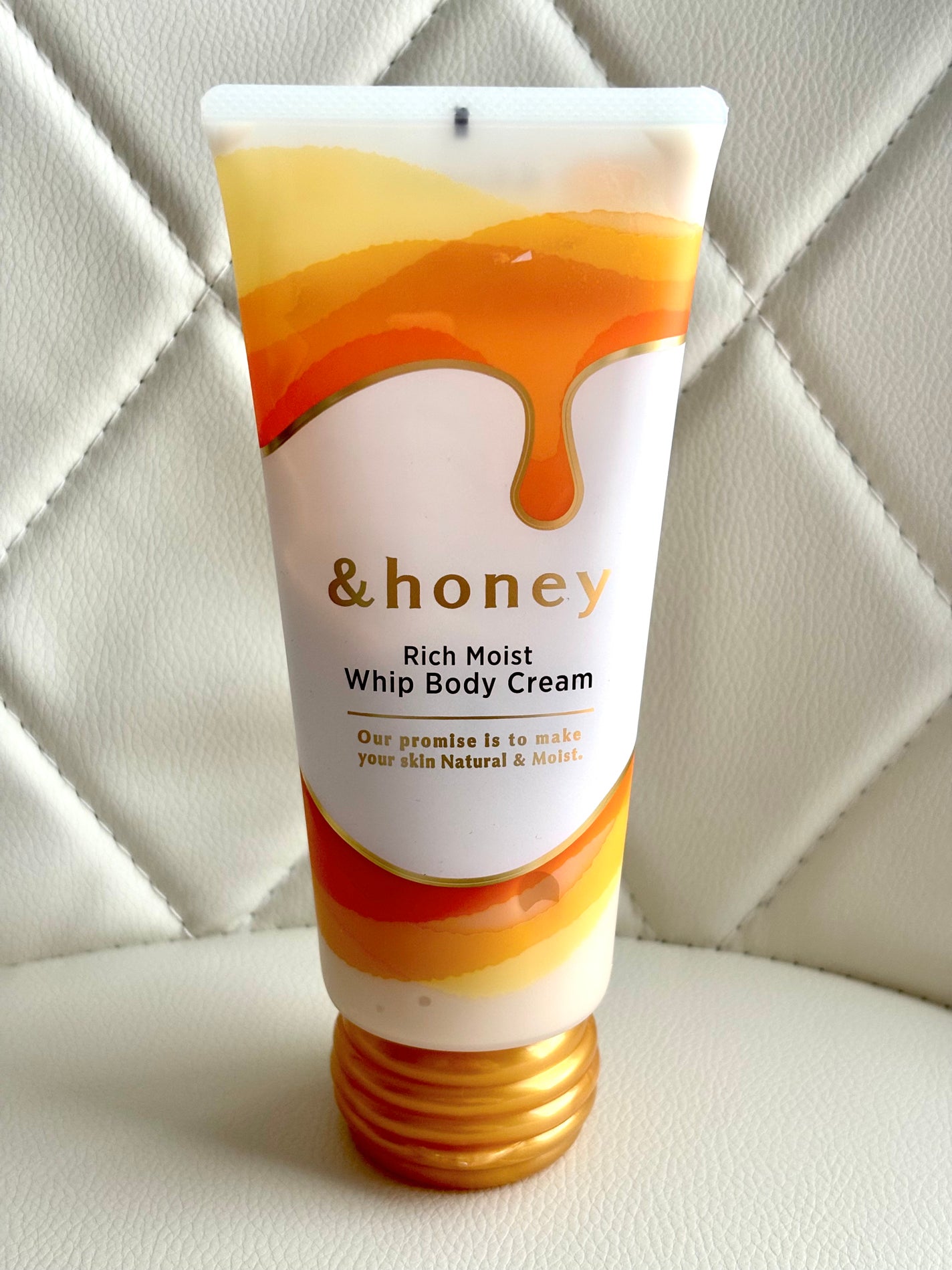 アンドハニー リッチモイスト ホイップボディクリーム/&honey/ボディクリームを使ったクチコミ(1枚目)