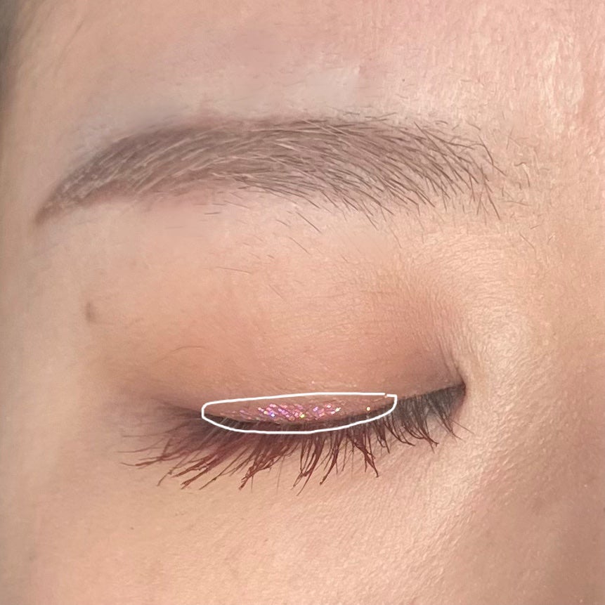 ダイヤモンドシリーズ 星空リキッドアイシャドウ/ZEESEA/リキッドアイシャドウを使ったクチコミ(4枚目)