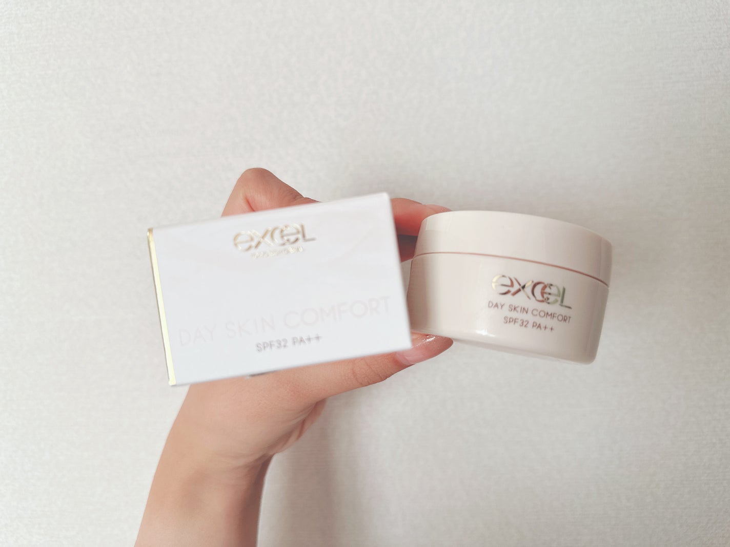 デイスキンコンフォート/excel/フェイスクリームを使ったクチコミ(1枚目)