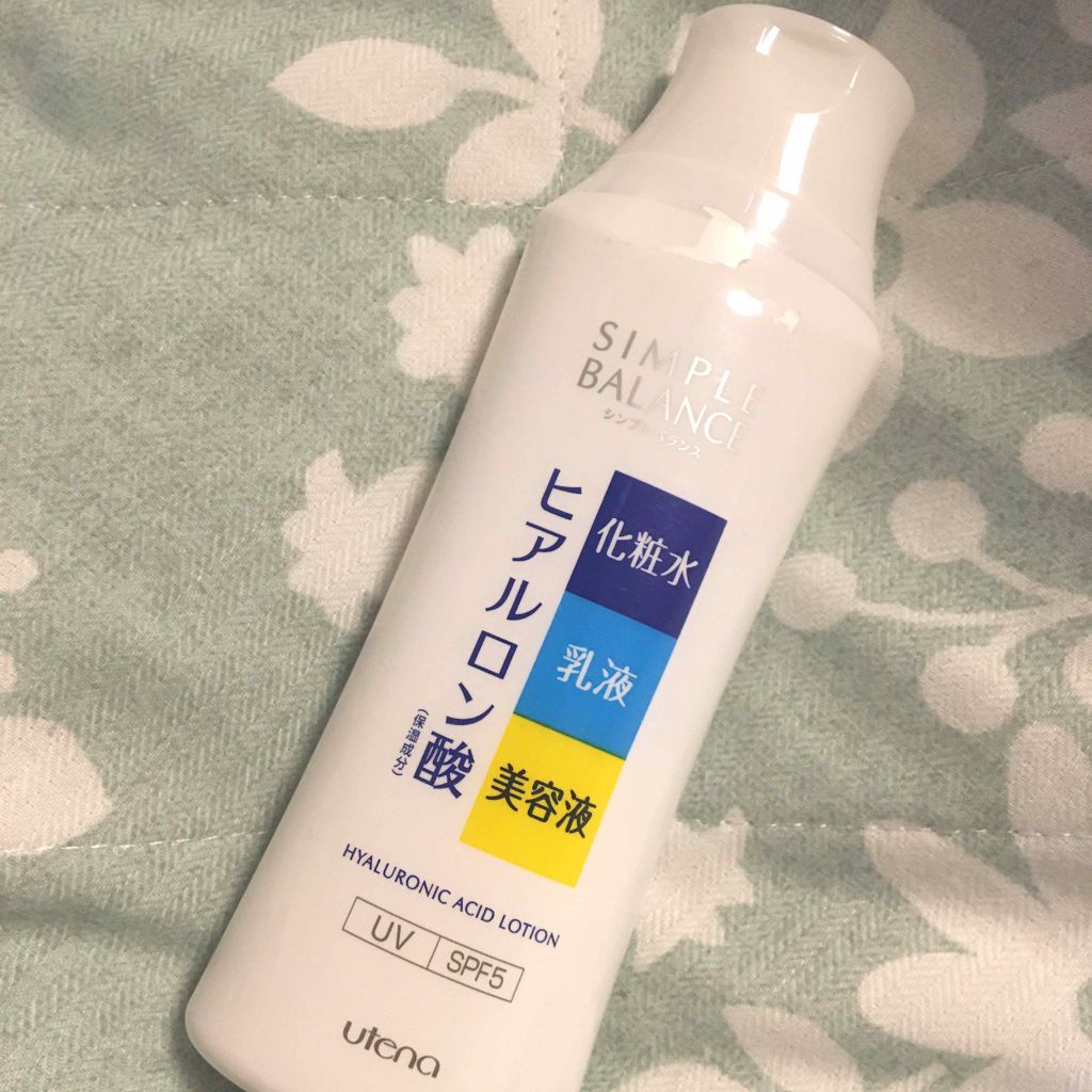 うるおいローション/シンプルバランス/オールインワン化粧品を使ったクチコミ(1枚目)