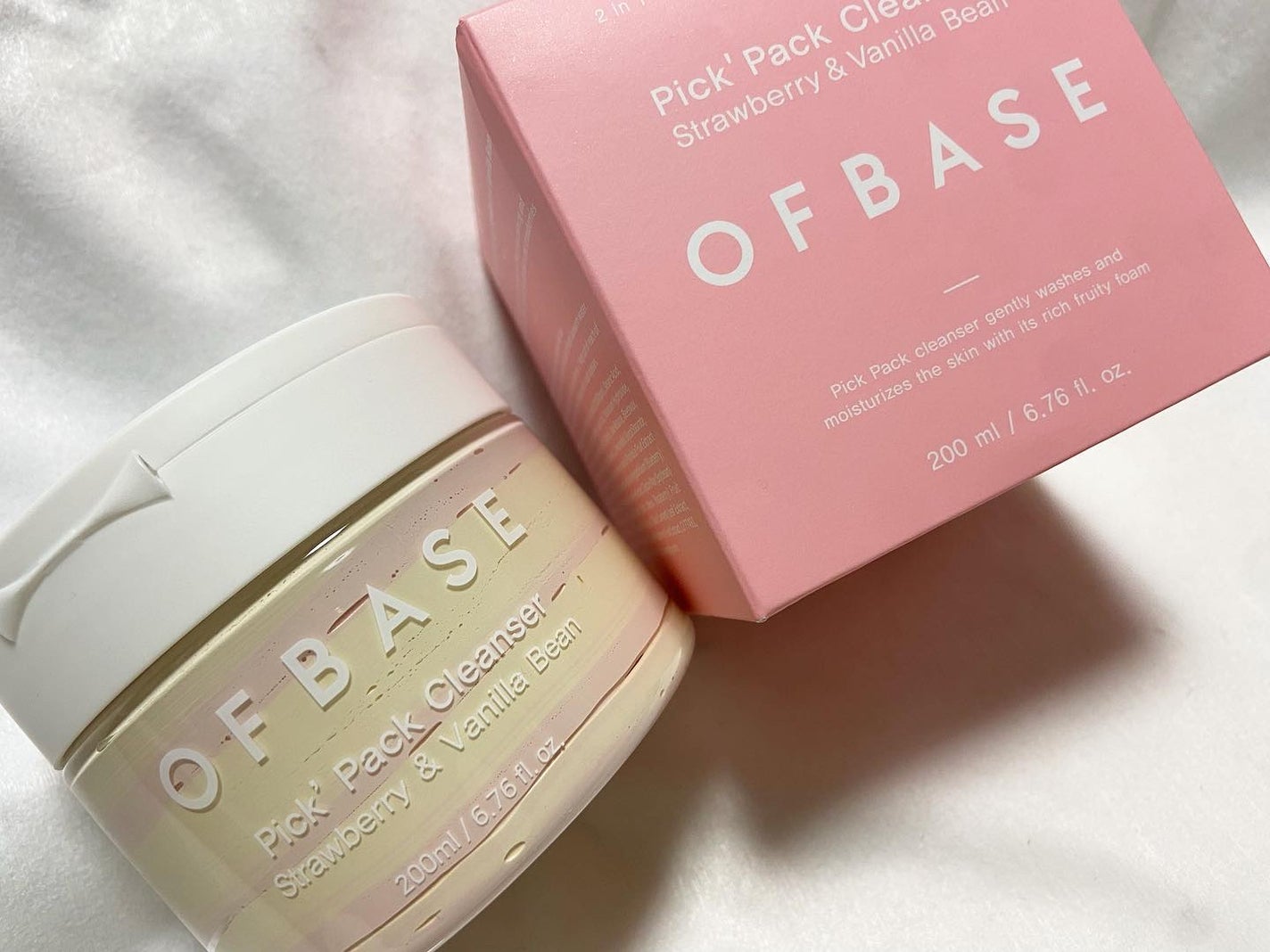 ピックパッククレンザー イチゴ&バニラビーン/OFBASE/洗い流すパック・マスクを使ったクチコミ(2枚目)