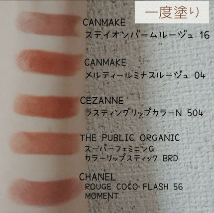 ラスティング リップカラーN/CEZANNE/口紅を使ったクチコミ(2枚目)