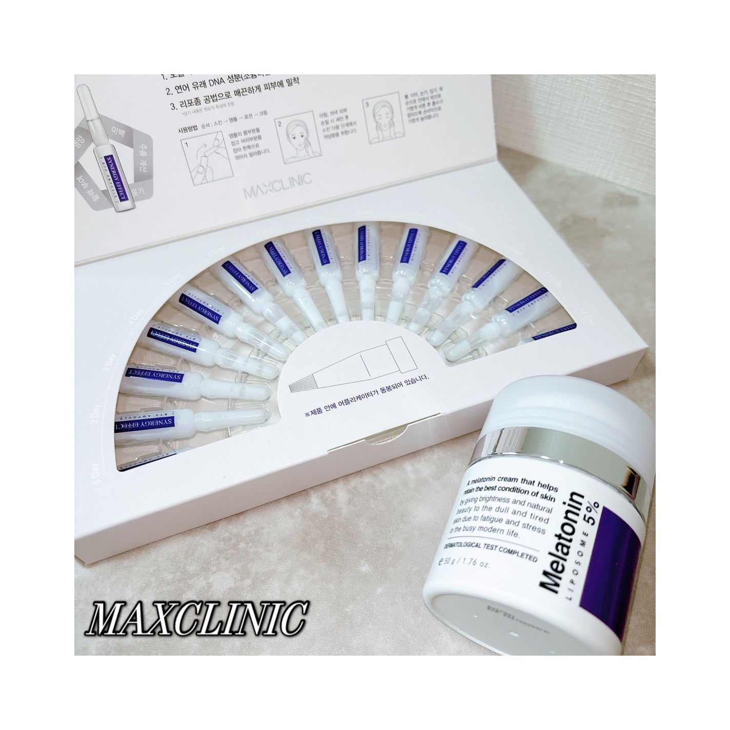 タイムリターンメラトニンクリーム/MAXCLINIC/フェイスクリームを使ったクチコミ(1枚目)