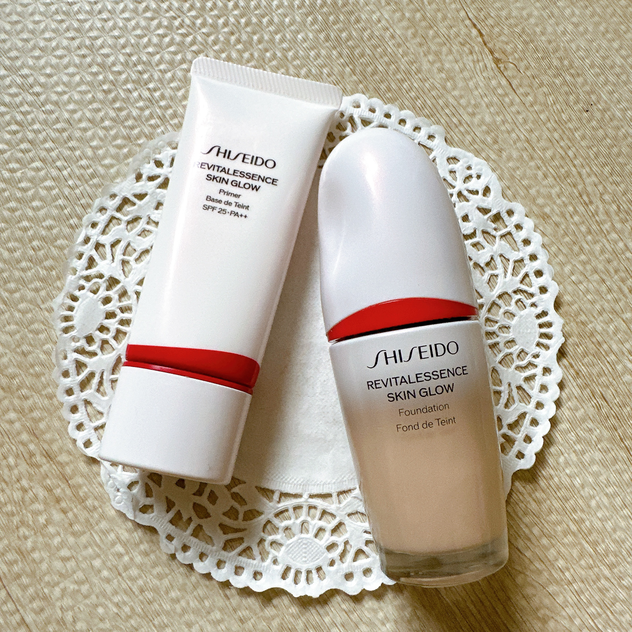 エッセンス スキングロウ ファンデーション/SHISEIDO/リキッドファンデーションを使ったクチコミ（2枚目）