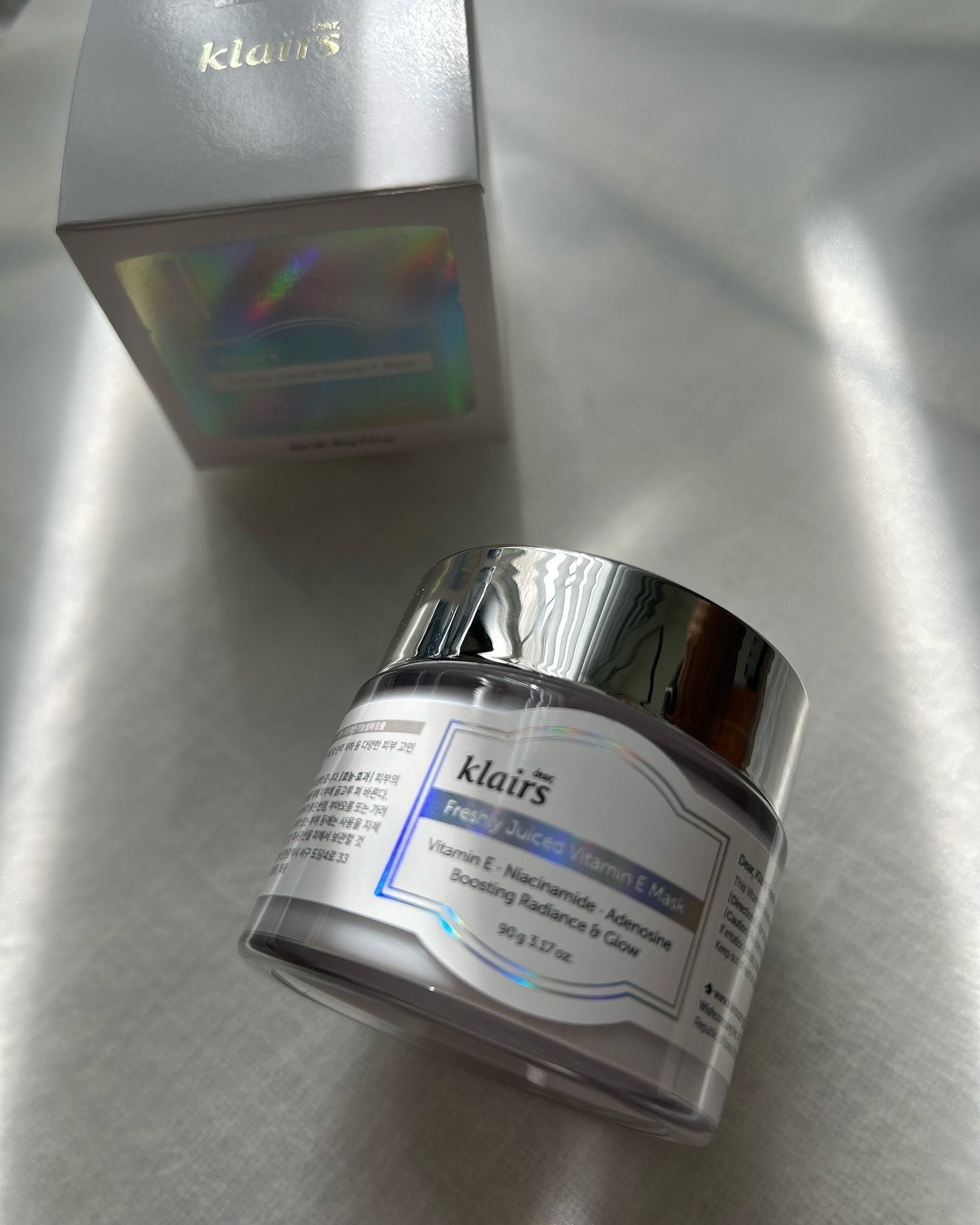フレッシュリージュースドビタミンEマスク(90g)/Klairs/フェイスクリームを使ったクチコミ(3枚目)