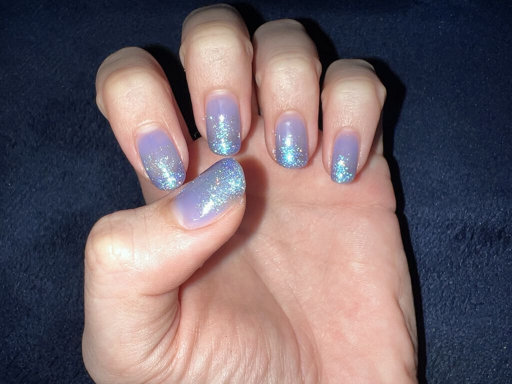 ジェルネイル（ライト対応）/セリア/ジェルネイルを使ったクチコミ（2枚目）