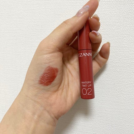 ウォータリーティントリップ/CEZANNE/リップティントを使ったクチコミ(2枚目)