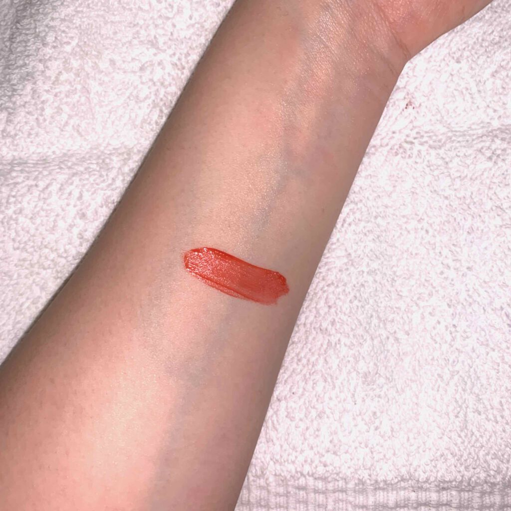 ジューシーラスティングティント/rom&nd/リップティントを使ったクチコミ(2枚目)