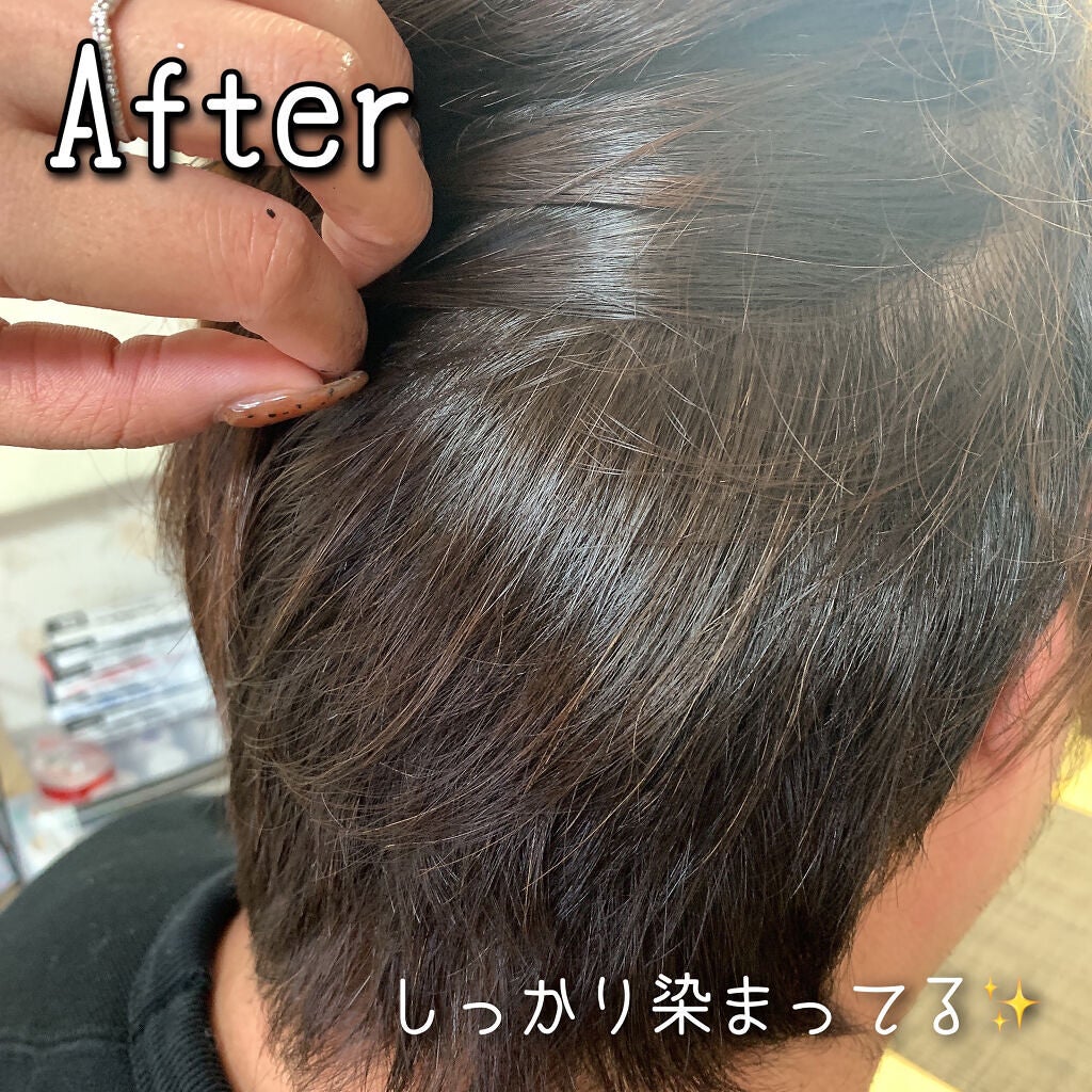クリアリーカラー (白髪用) /クレオディーテ/ヘアカラーを使ったクチコミ(6枚目)
