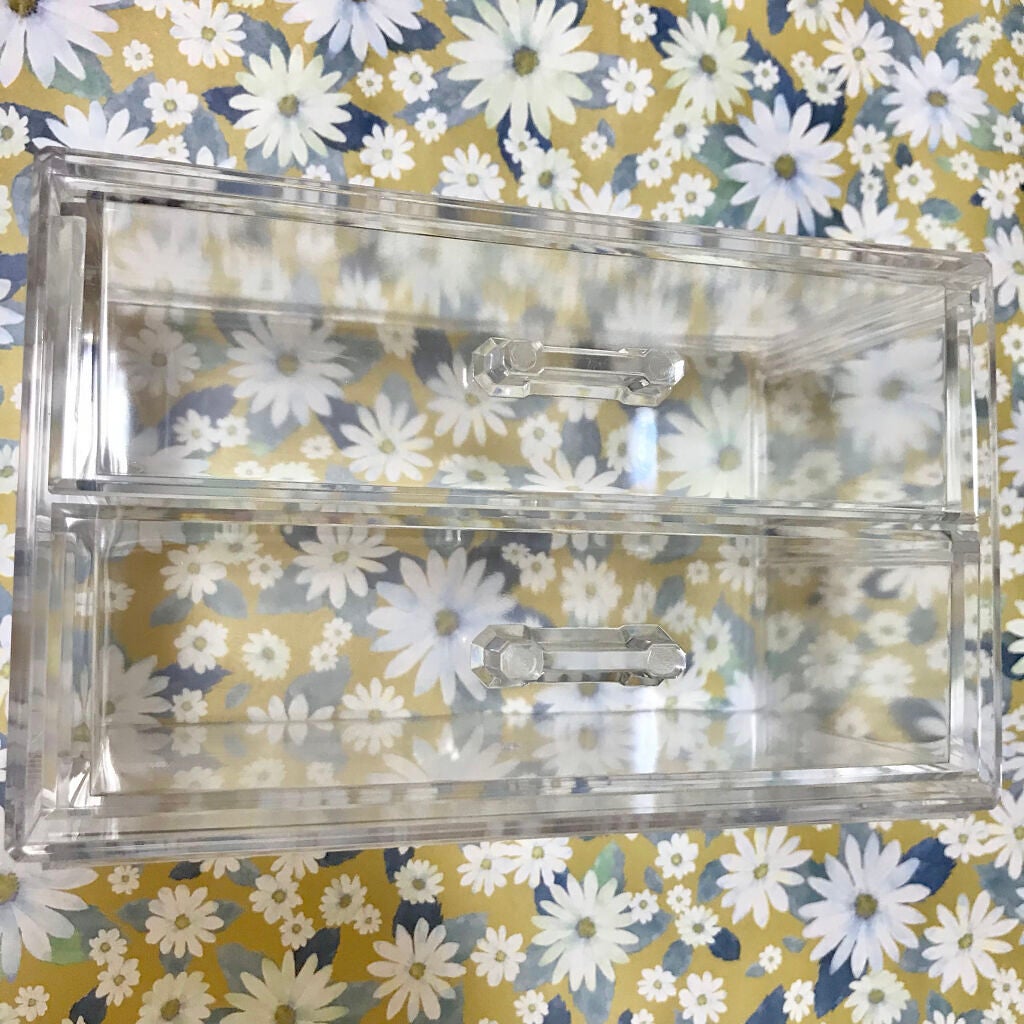 3段式クリアーケース/DAISO/その他化粧小物を使ったクチコミ(2枚目)