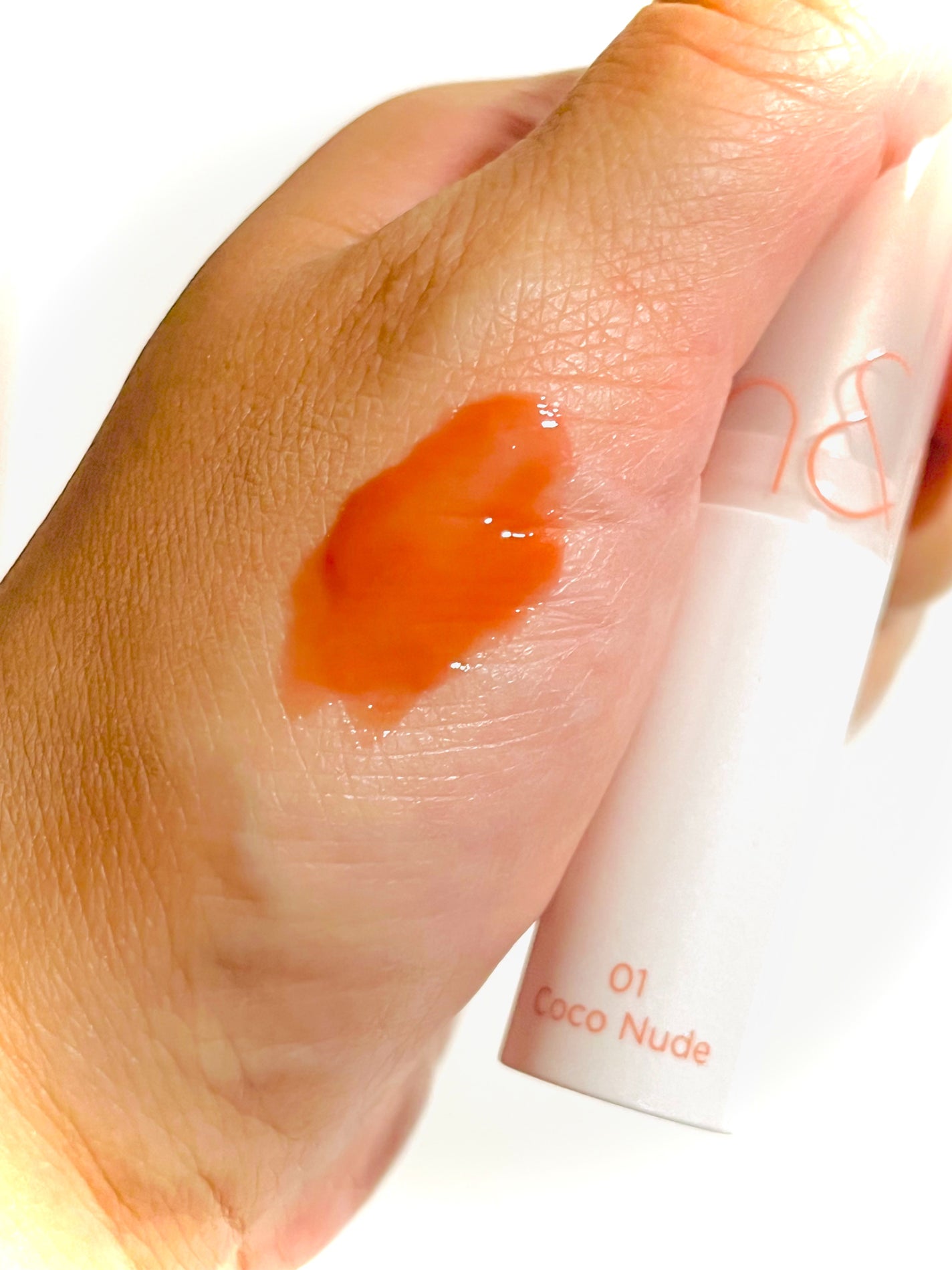 グラスティングメルティングバーム/rom&nd/リップバームを使ったクチコミ(5枚目)