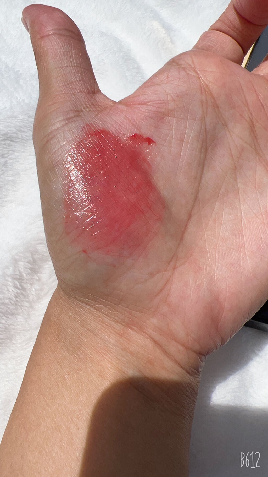 ジューシーラスティングティント/rom&nd/リップティントを使ったクチコミ(6枚目)