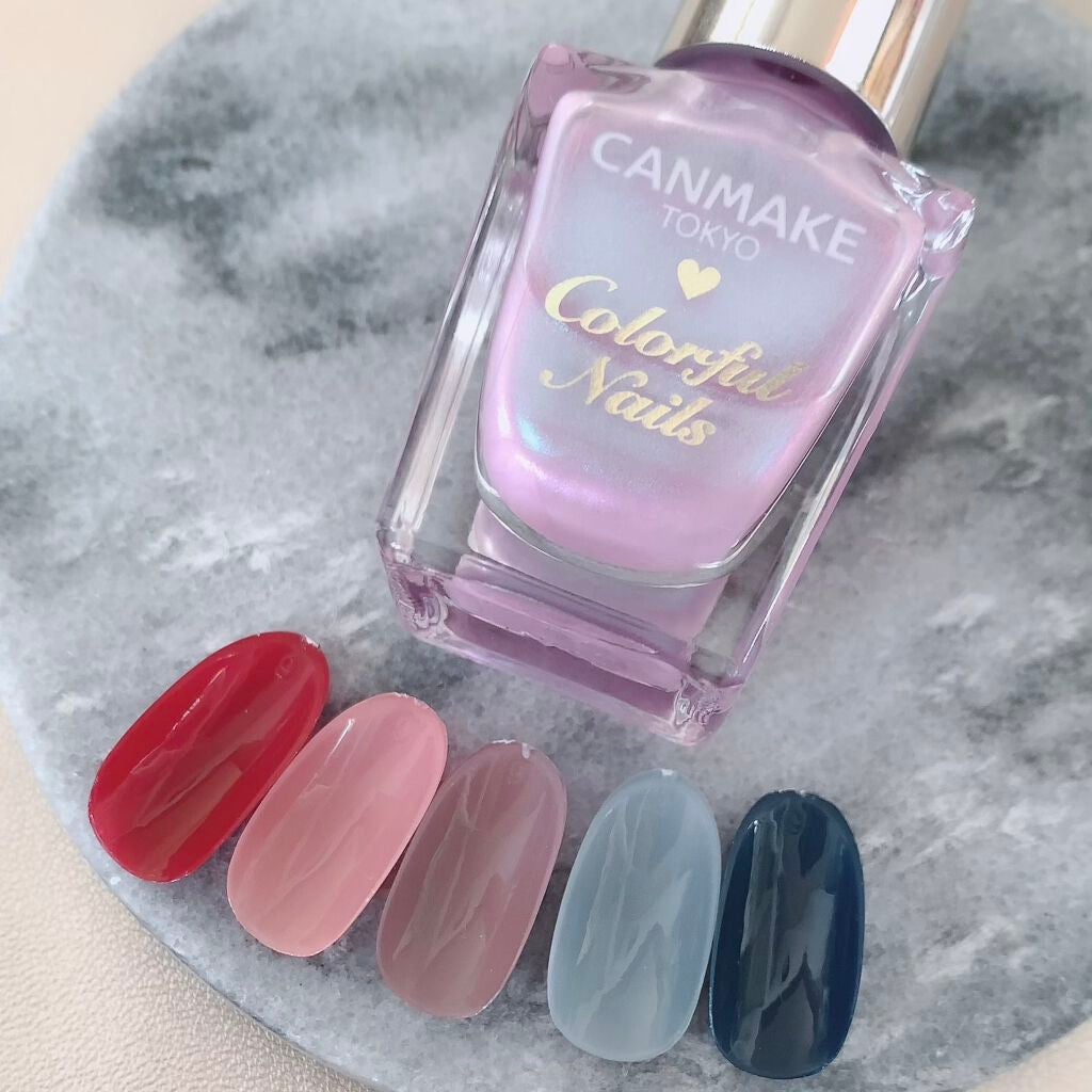 カラフルネイルズ/キャンメイク/マニキュアを使ったクチコミ(2枚目)