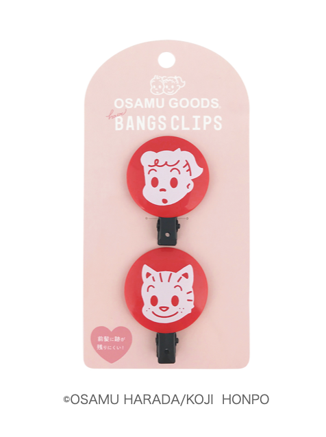 丸型前髪クリップ JILL&CAT