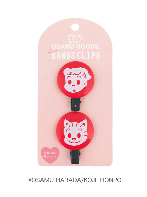 丸型前髪クリップ JILL&CAT